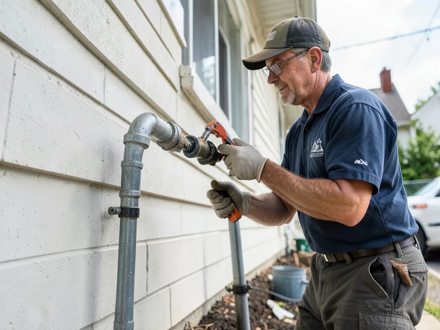 Pipes on Outside Walls pipes on outside walls guide step 01