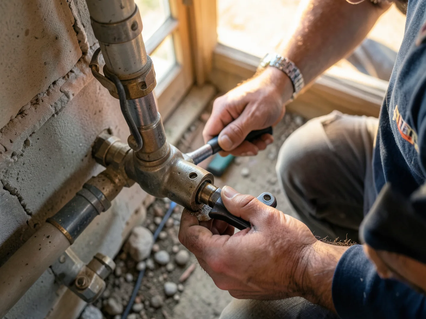 Gas Line Repair gas line repair step 04