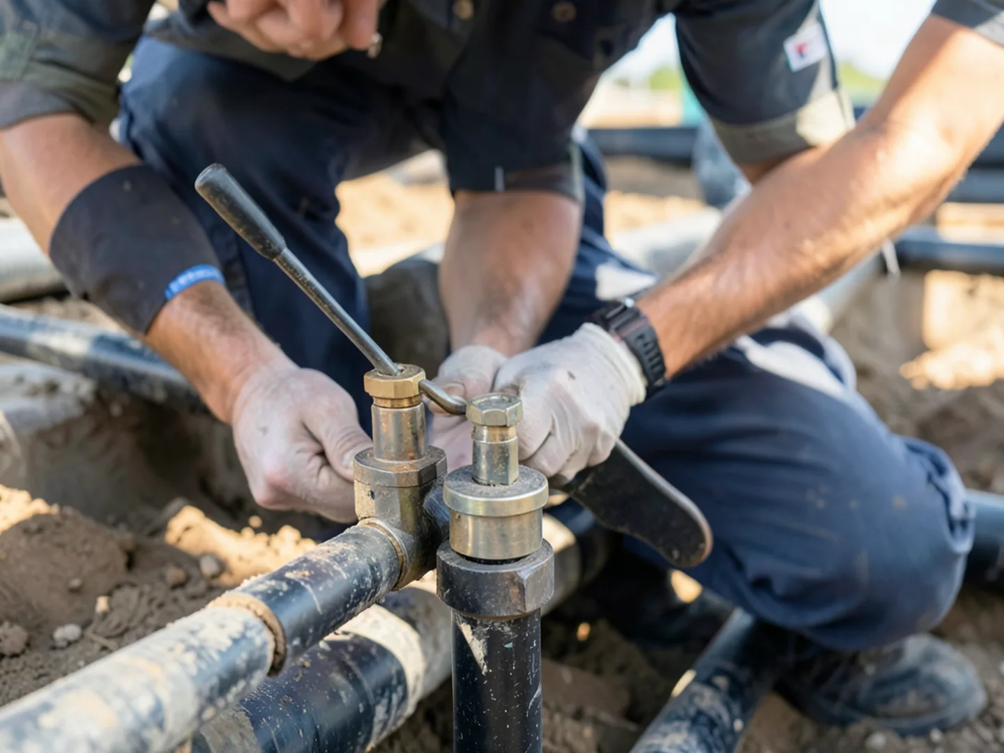 Sewer Line Repair sewer line repair step 02