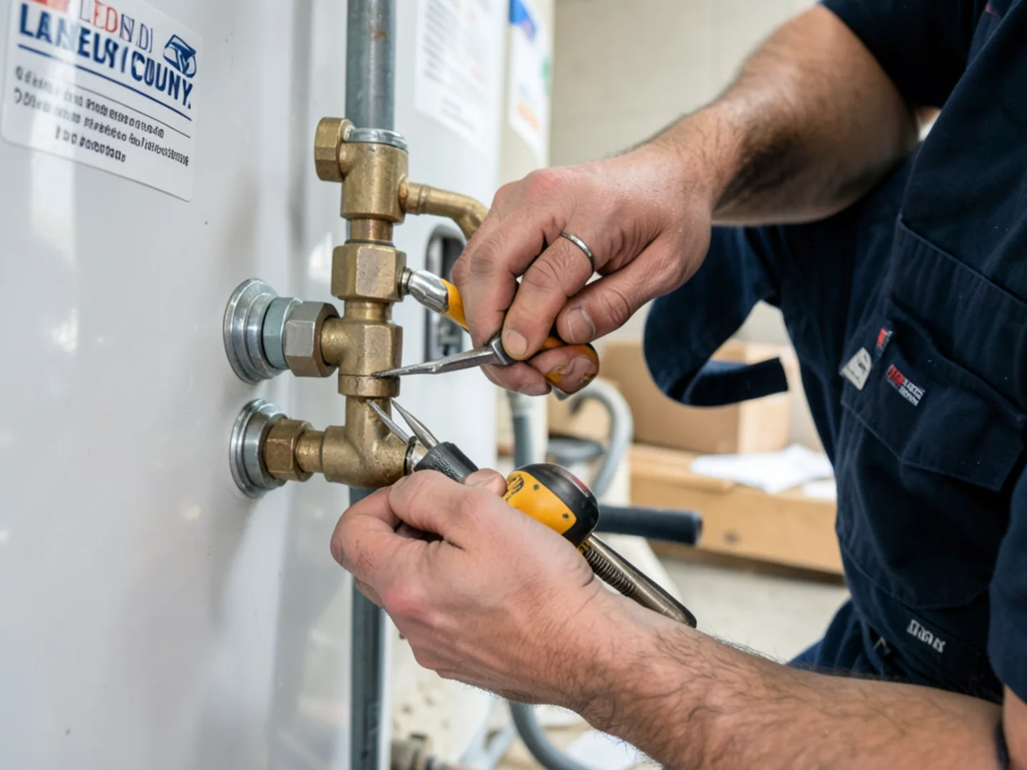 Tankless Water Heater Installation tankless water heater installation step 03