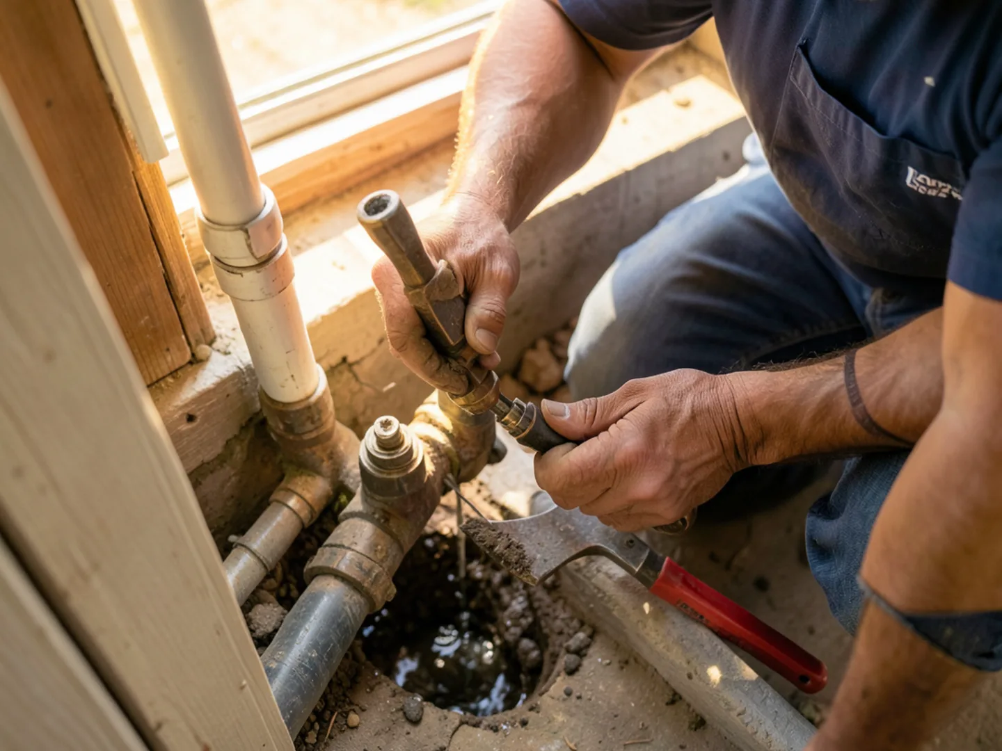 Water Line Repair water line repair step 04