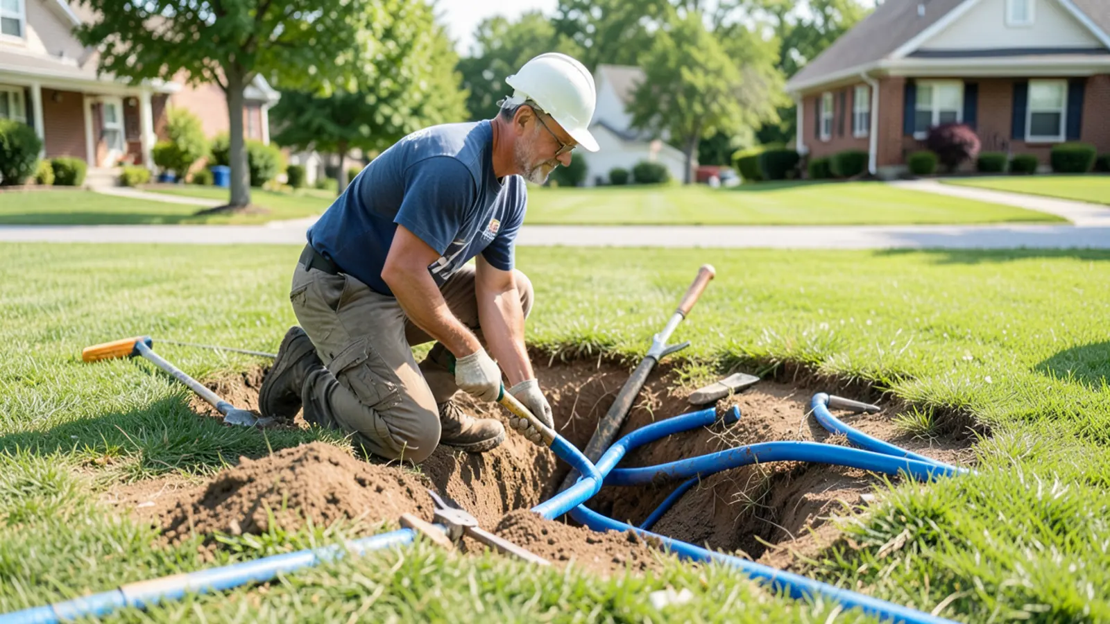 Water Service Line Repair
